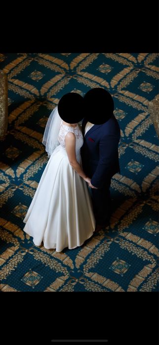 Suknia Ślubna Oksana Mukha 34/36 ecru