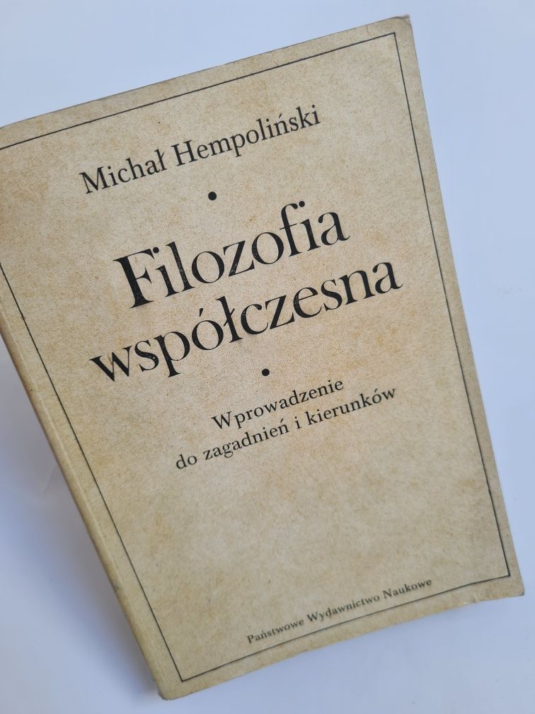 Filozofia współczesna - Michał Hempoliński