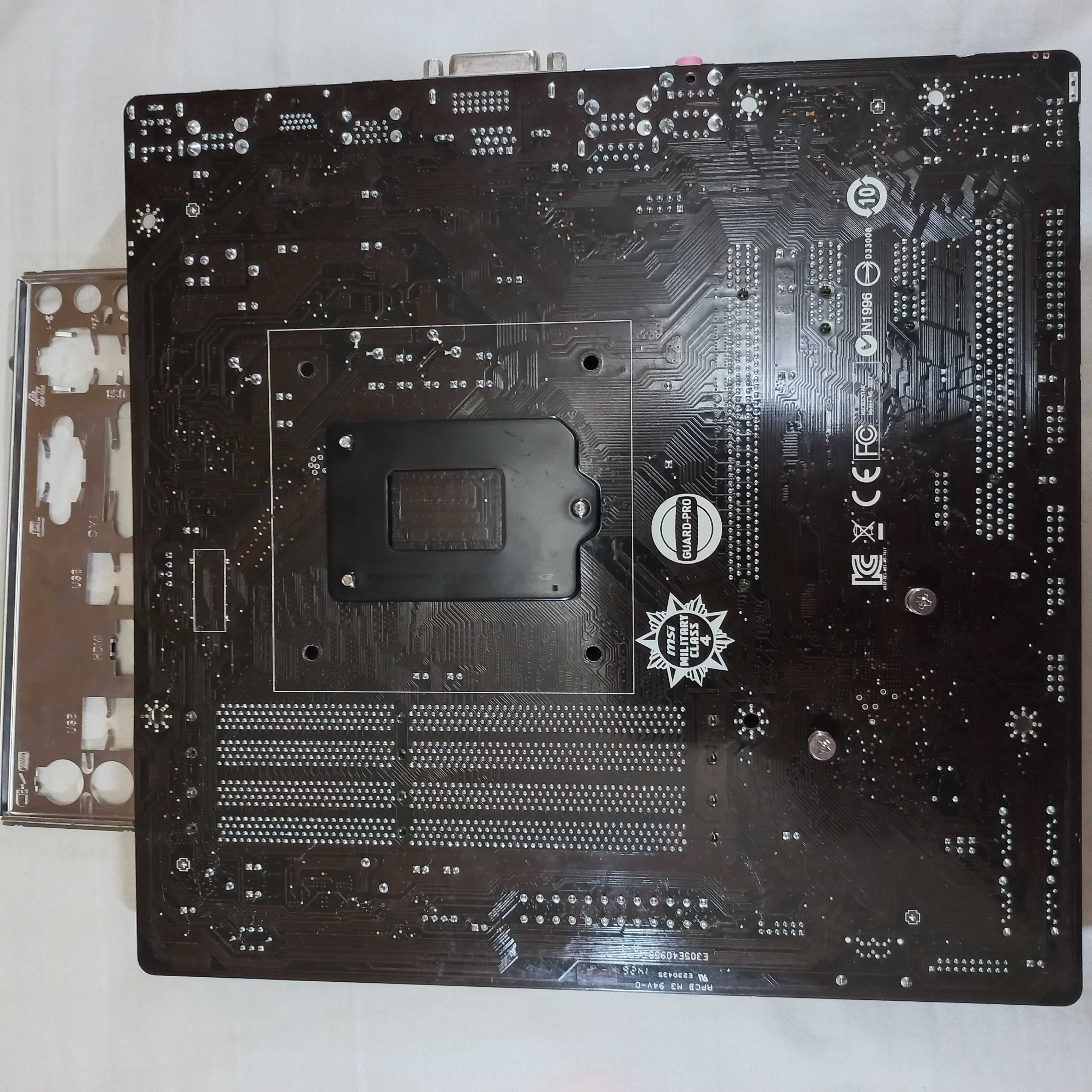 Материнська плата MSI H97M ECO + Pentium G3250 сокет 1150