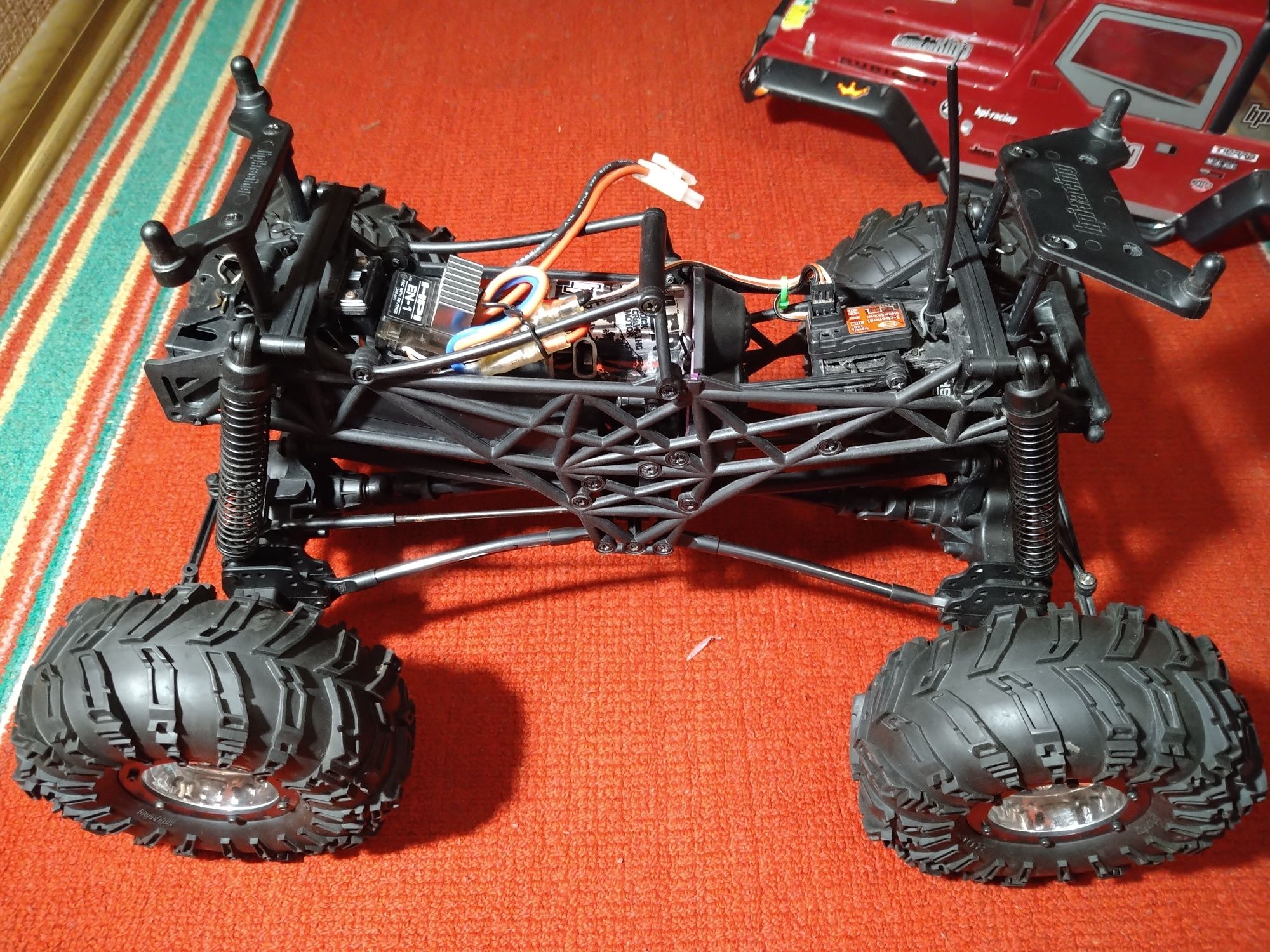 HPI Crawler King with Jeep Wrangler 4WD 1/10 rc