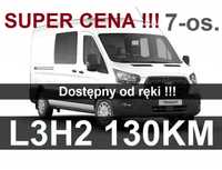 Ford Transit  L3H2 130KM Brygada 7-osob. Niska Cena Dostępny od ręki ! 2041 zł