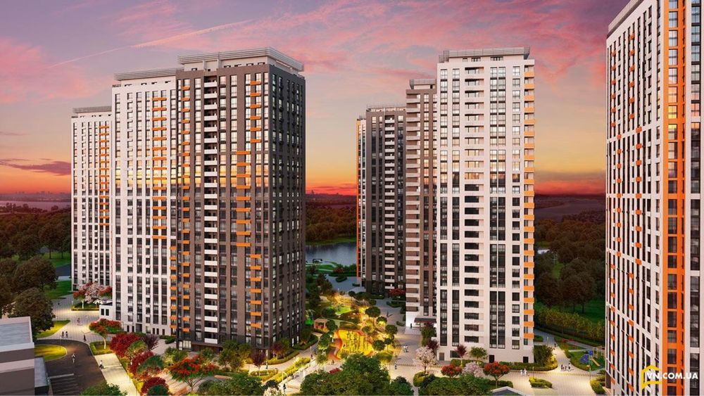 Продаж 1-к квартири 45м2, ЖК SEVEN, Дніпровська набережна
