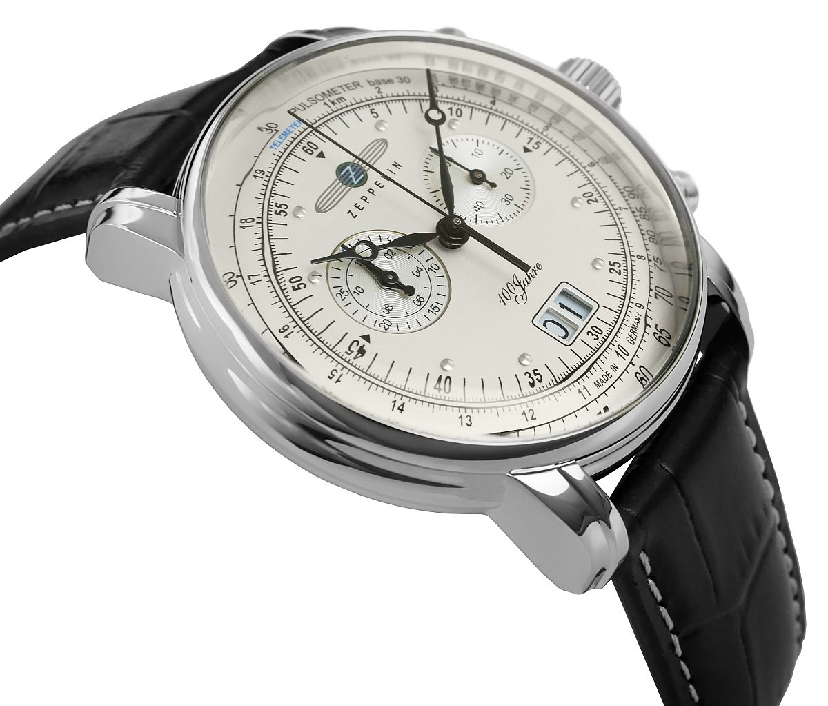 zegarek męski zeppelin 100 yahre 7690-1 + box
