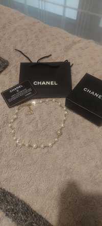 Naszyjnik choker chanel*