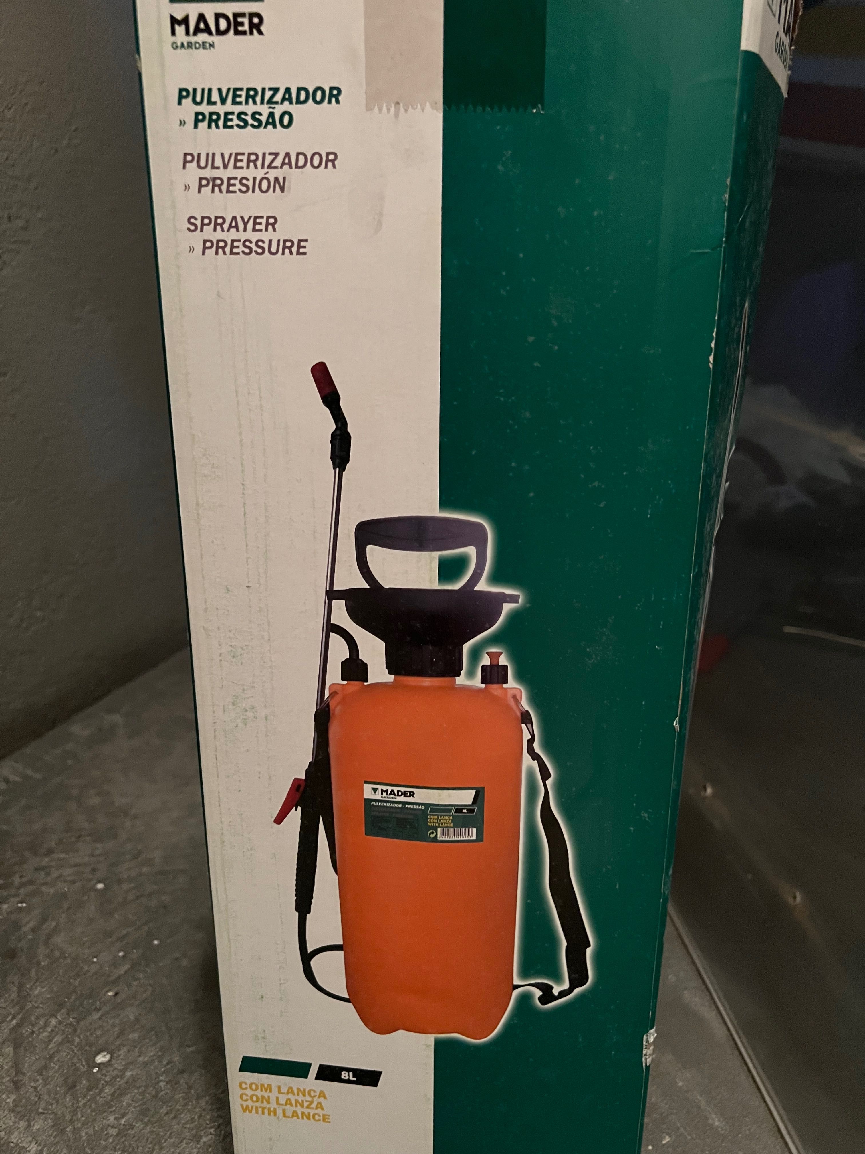 Pulverizador de pressão 8 L Mader