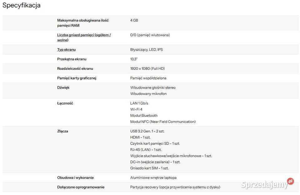 Sony VAIO Duo 13 i5-4200 4GB 128 SSD