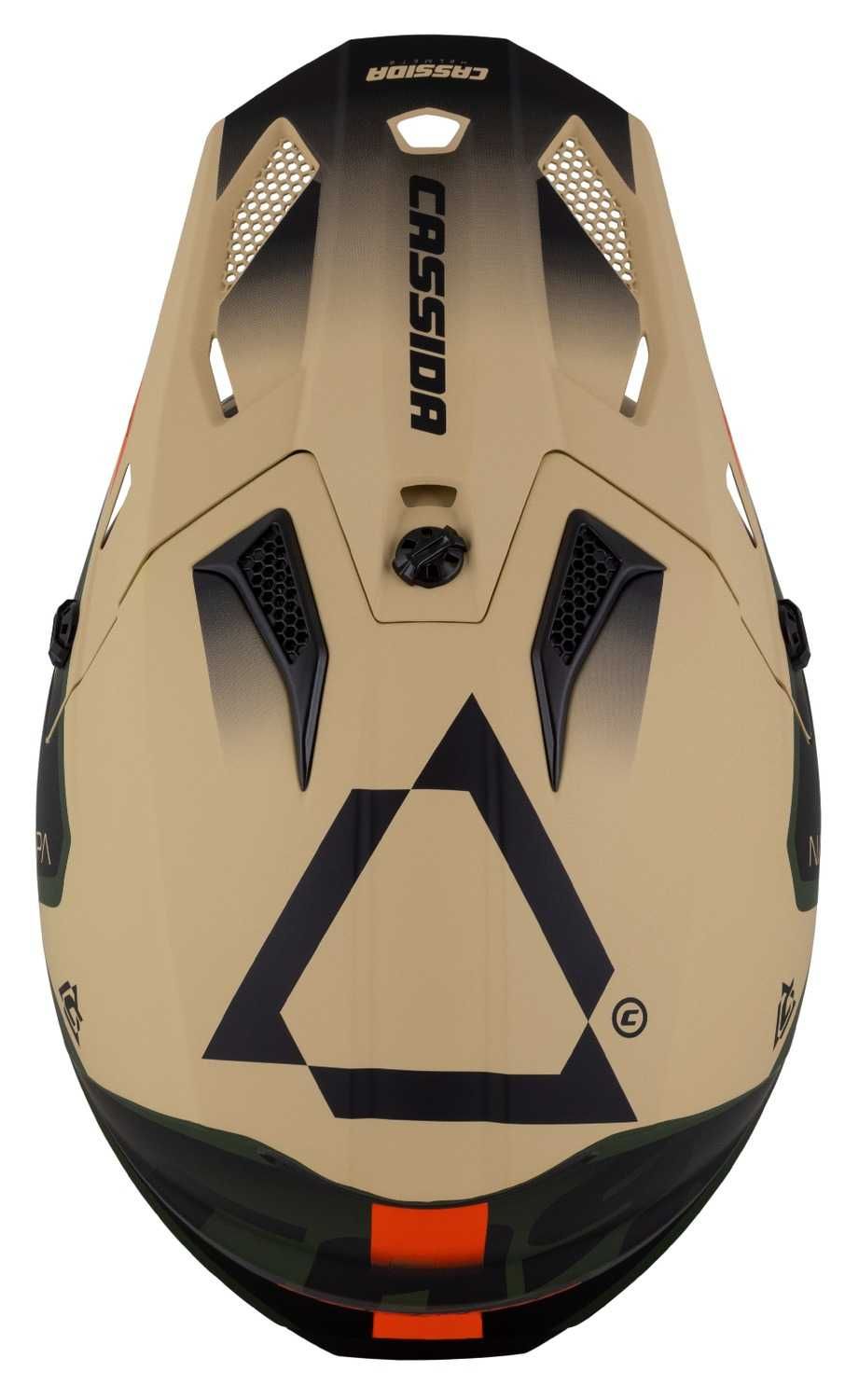 Kask Motocyklowy CASSIDA CROSS CUP2 Pod interkom XS-XXL +KOMINIARKA