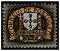 Selo Serviço oficial correio de portugal - selo raro
