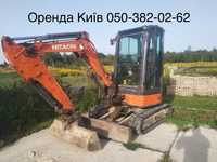 Оренда міні-екскаватора Hitachi zx29u