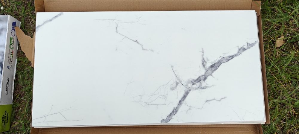 Виниловый пол SPC Stonehenge STHT09 Marble White