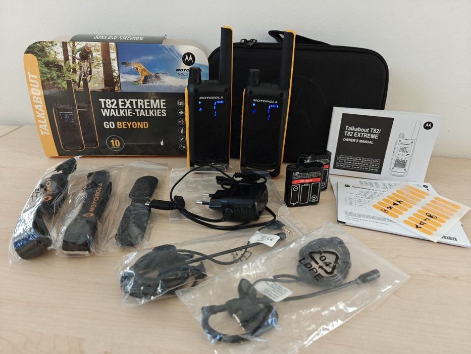 Motorola T82 Extreme Walkie-Talkies krótkofalówki 10km