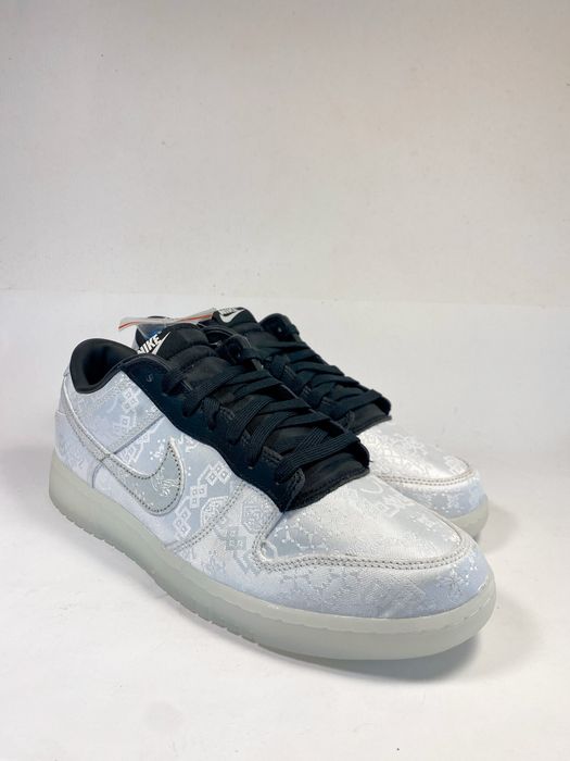 Nike Dunk Low CLOT Fragment White - 45 EU