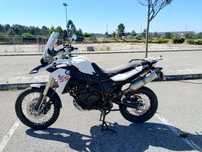 BMW F800GS Branca