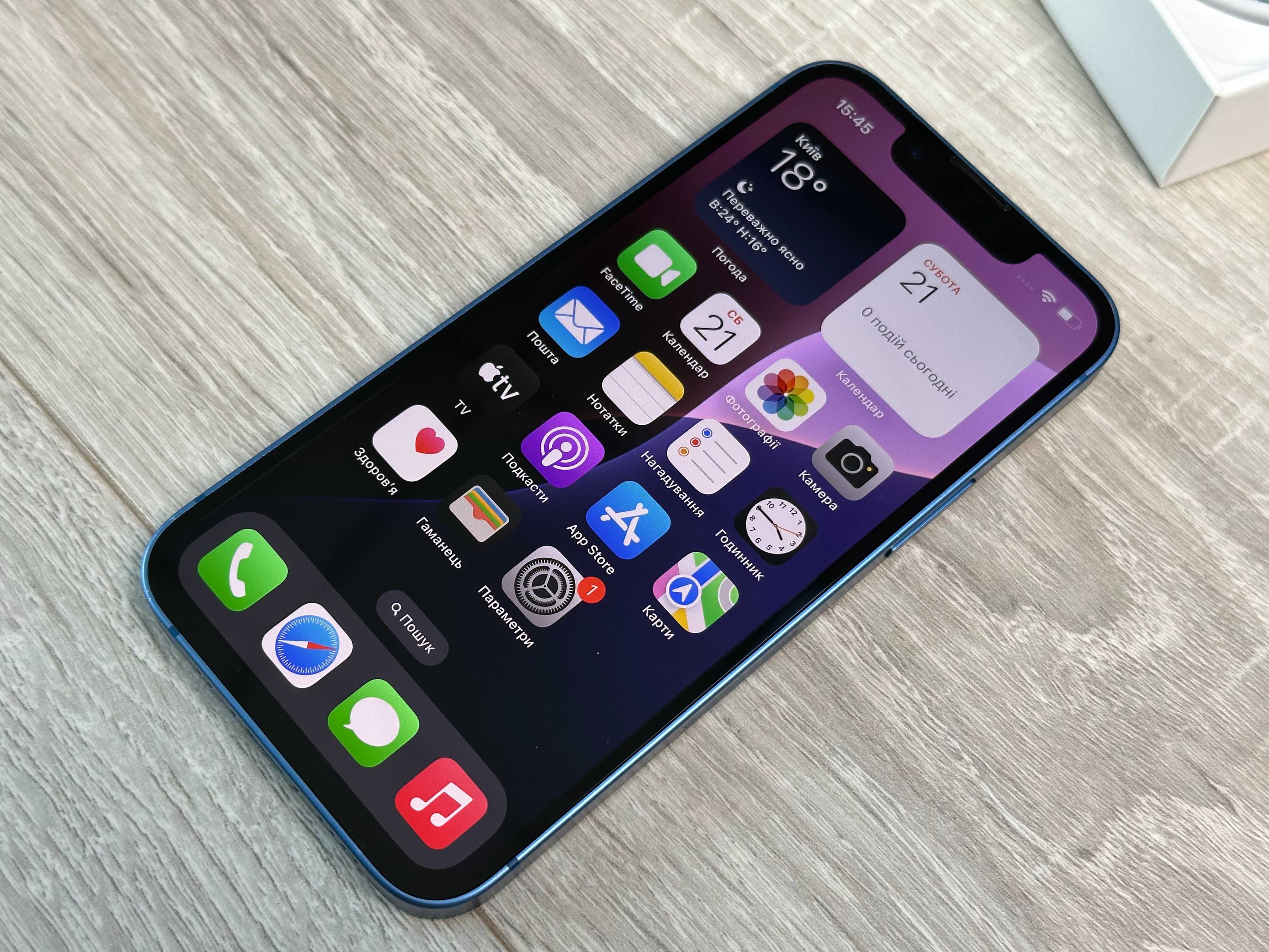 Apple iPhone 13 mini - 128GB - Blue Neverlock ІДЕАЛ