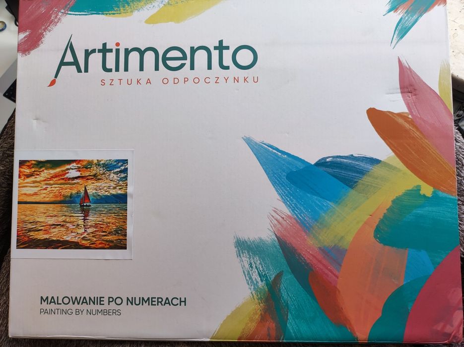 Malowanie po numerach Artimento ROZPOCZĘTY