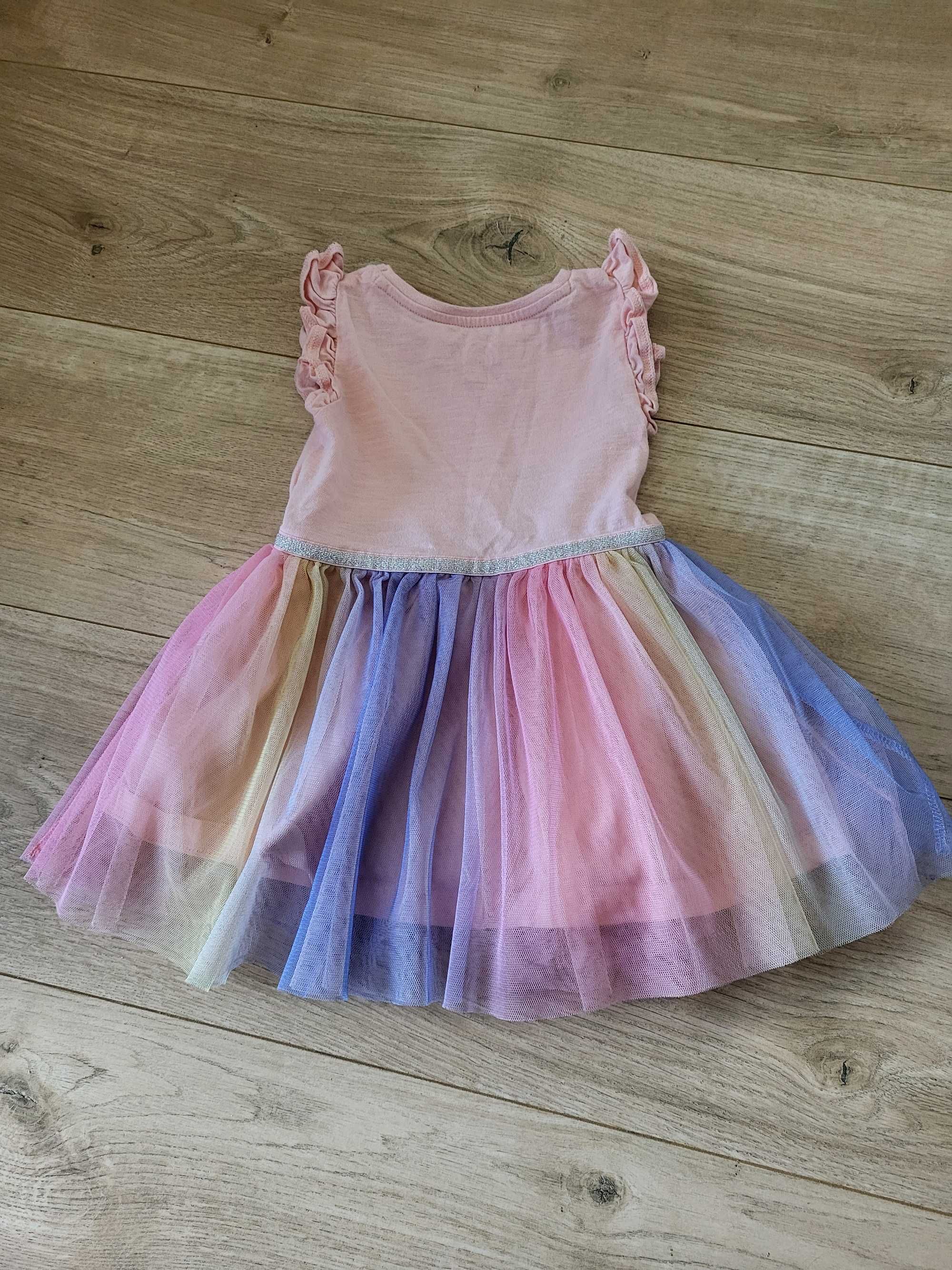 Sukienka dla dziewczynki 12-18m