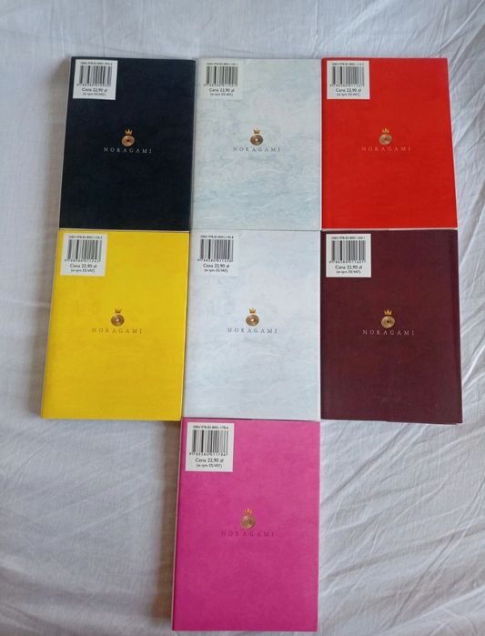 manga Noragami tomy 1-7