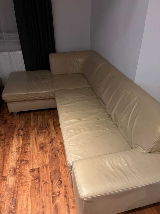 Kanapa narożnik skóra