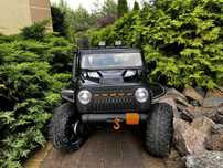 DUŻE Auto na akumulator Terenowe Buggy 4 silniki 45 W Skóra Koła EVA