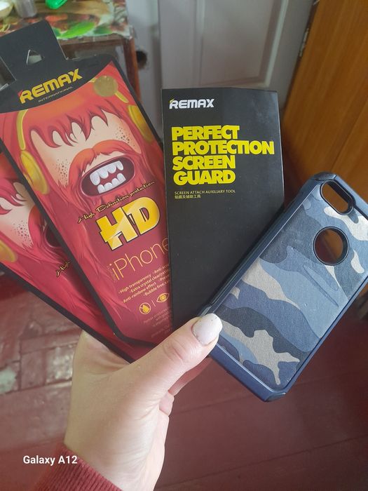 Набір Захисна плівка та накладка до айфона 6