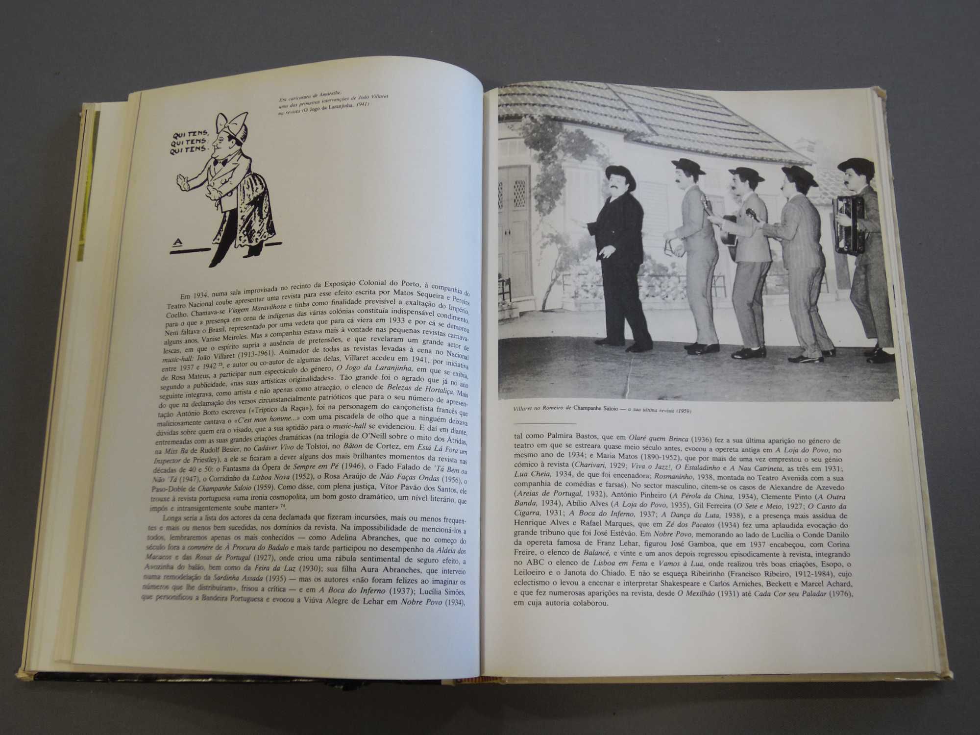 Livro História do Teatro de Revista em Portugal 2