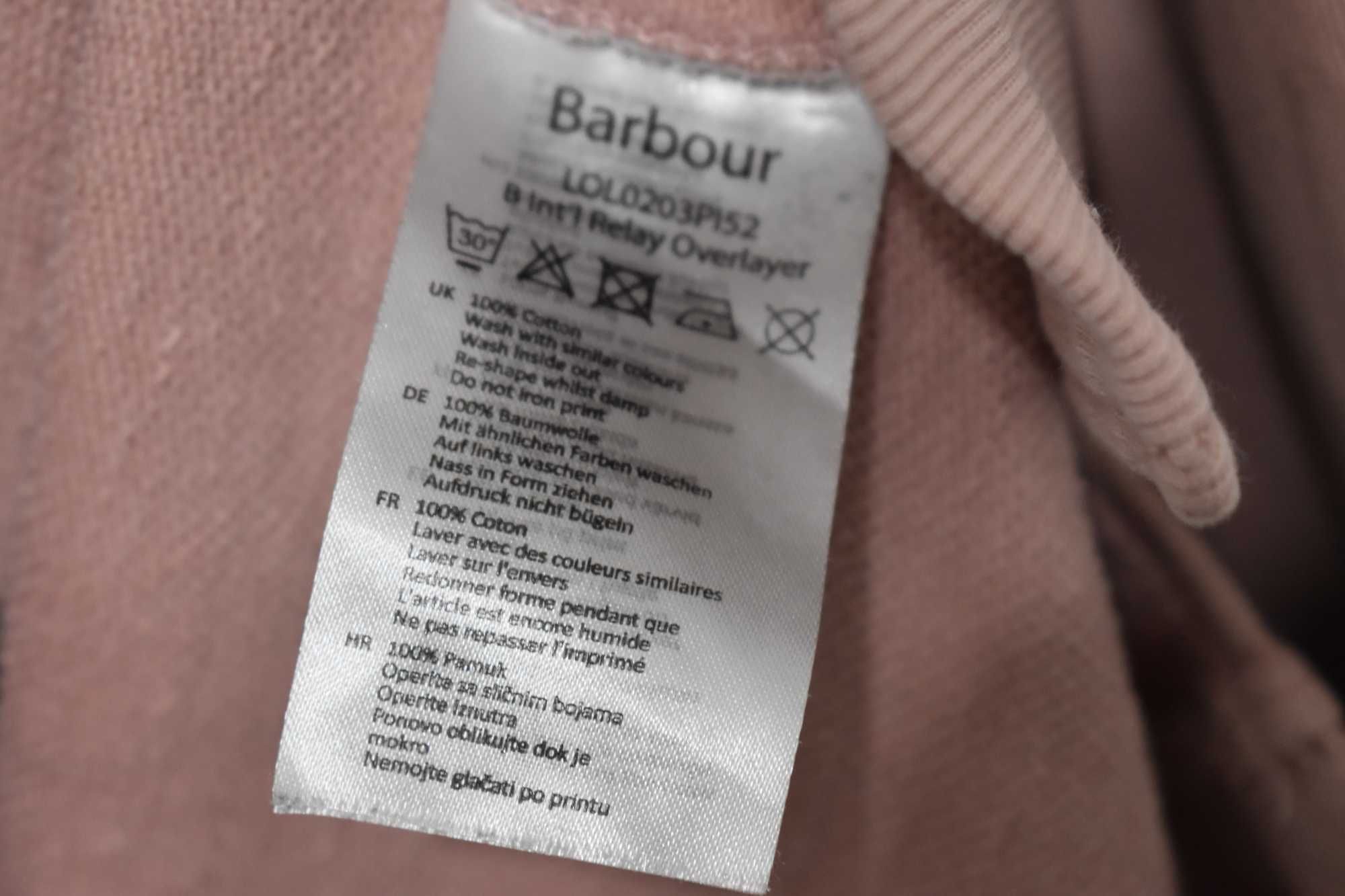 Barbour bluza damska pudrowy róż nowy model super stan 38 M 10