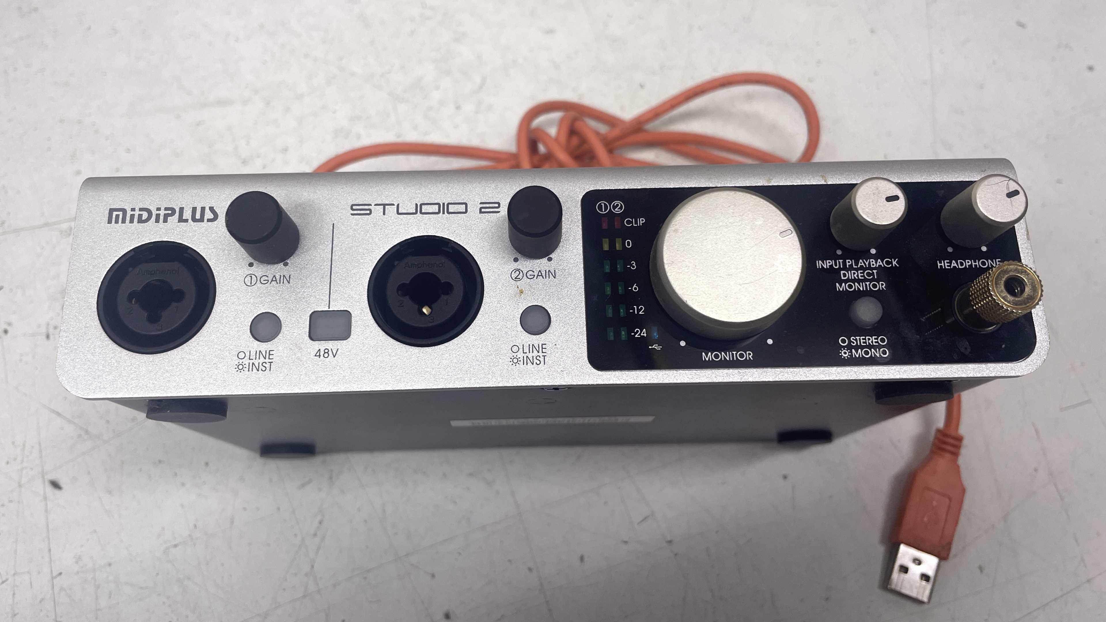 MiDiPLUS Studio 2 USB аудиоинтерфейс