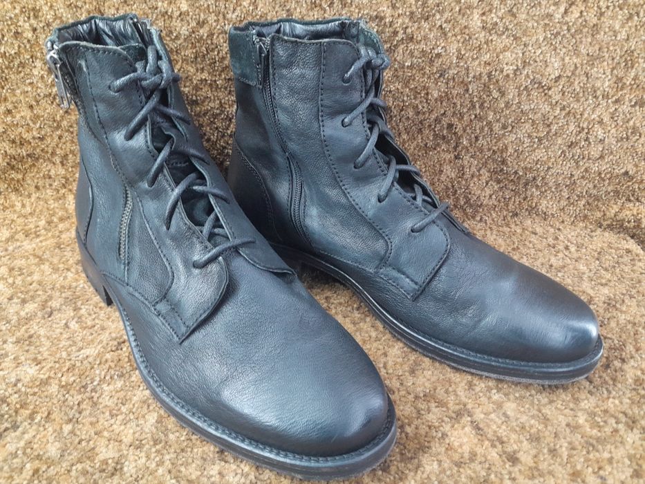 Черевики , ботінки шкіра AM Shoe Company 46,45 розмір.