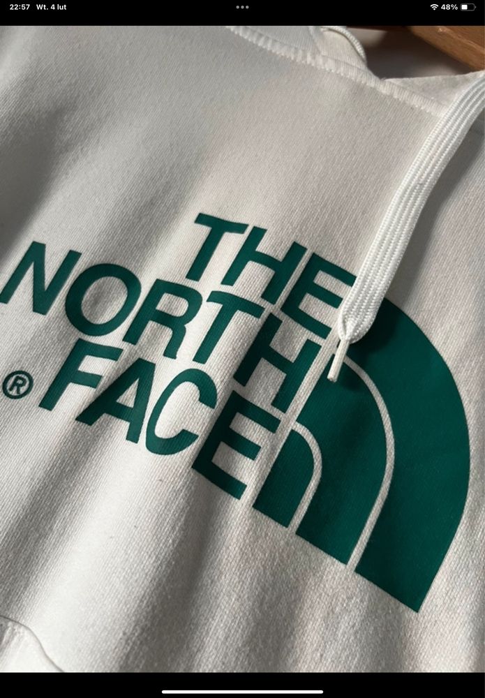 Bluza the north face biała damska M L 38 40