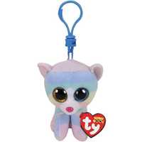 Pluszak brelok Ty Beanie Boos Kotek Heather 9 cm