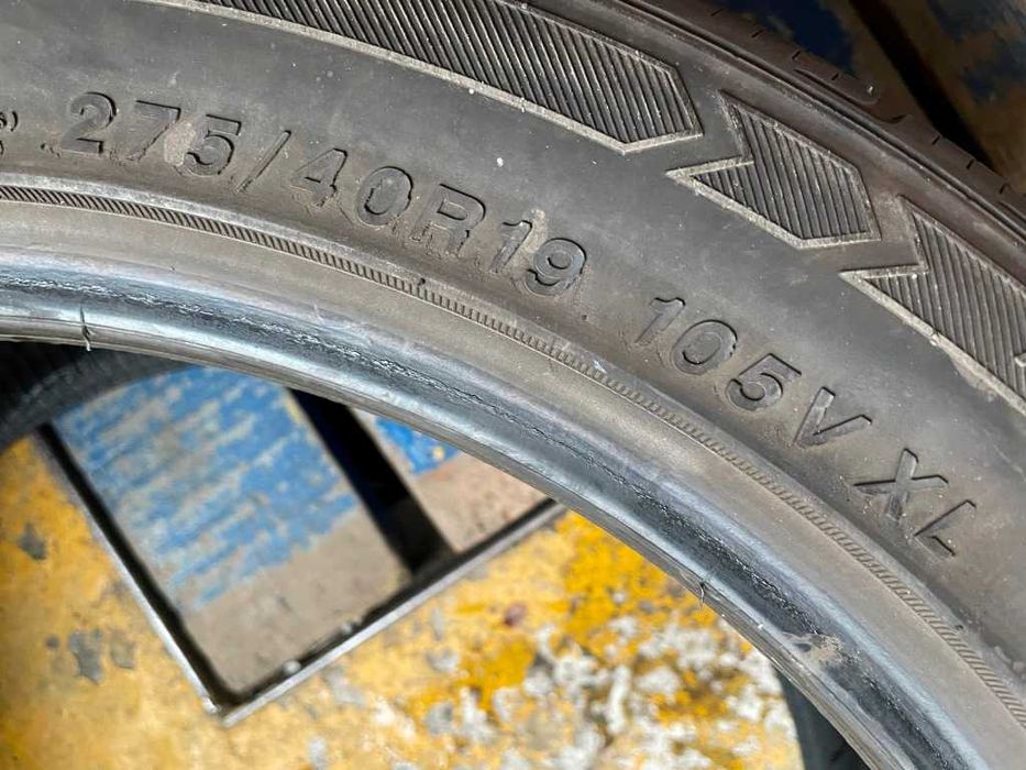 275/40 R19 Minerva, шини 2 шт, 6 мм