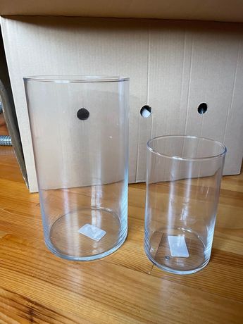 Nowe wazony szklane ozdoba cylindry