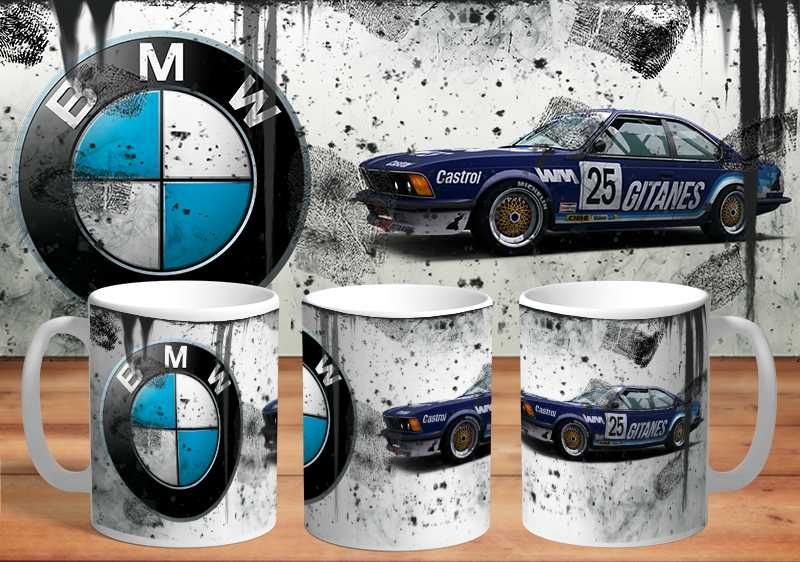 Kubek 330mil  z nadrukiem BMW