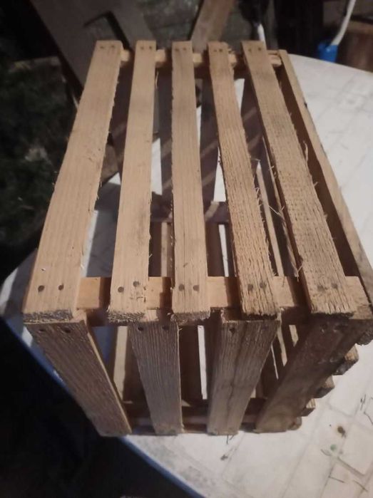 Paczki skrzynki jedynki na jabłka