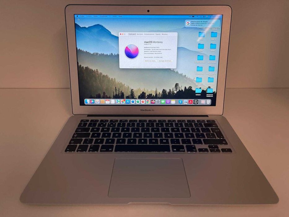 MacBook Air 13" 2017 • i5 1.8GHz • 8GB • 128GB SSD • Impecável!