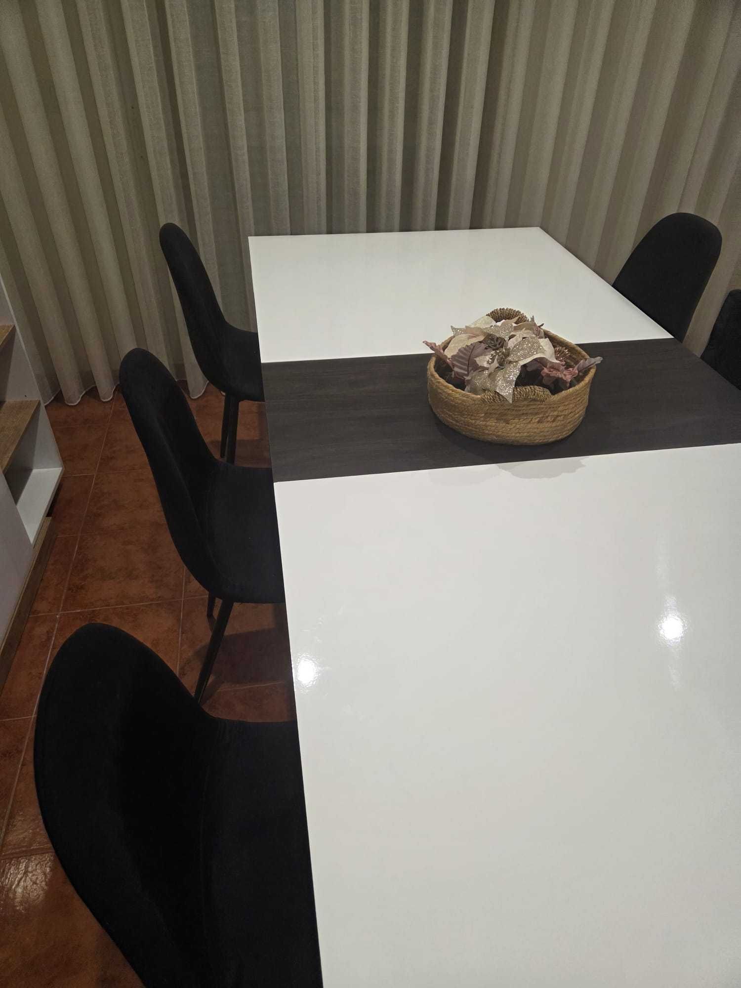 Cadeiras de veludo