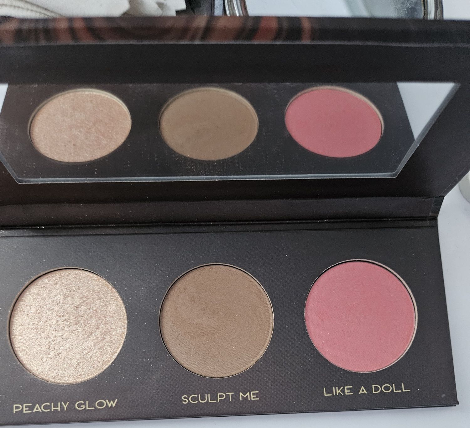 mexmo Face Tune Peachy Glow/paleta do konturowania