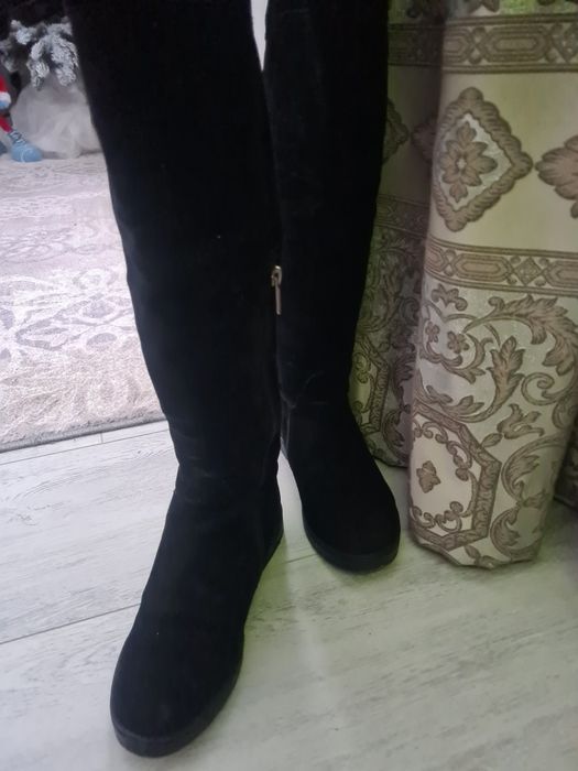 Ботфорти високі чоботи сапоги 37