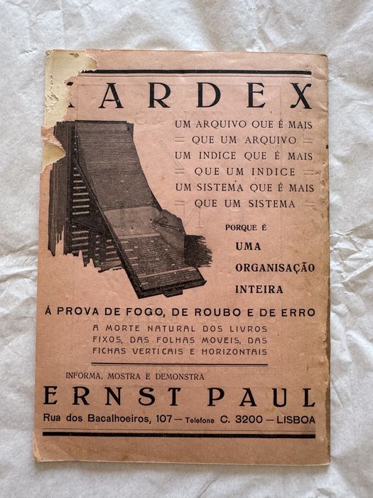 Fernando Pessoa - Revista de Comércio e Contabilidade - 1926