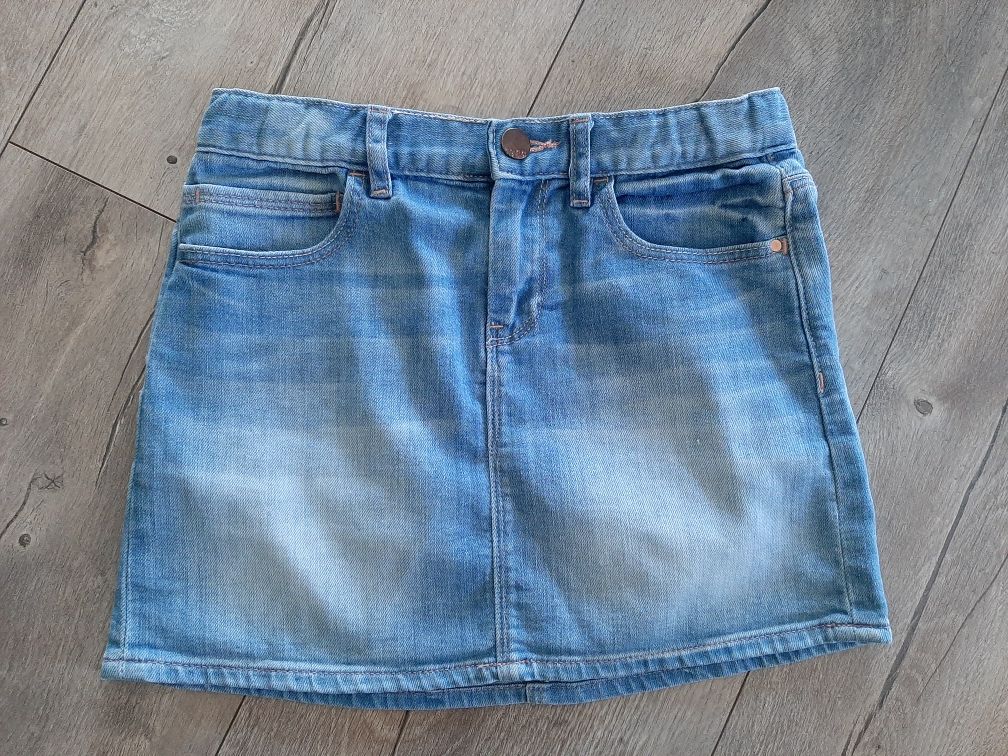 Spódnica spódniczka jeansowa mini r. Ok. 152