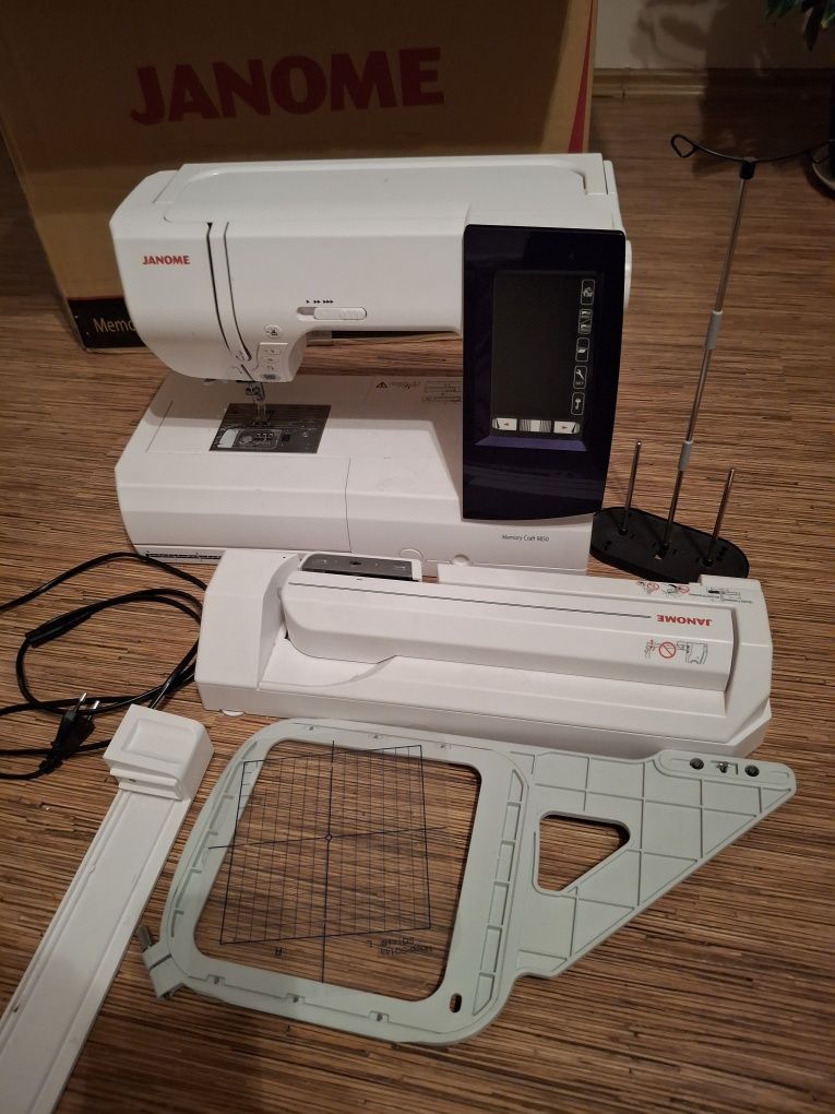 HAFCIARKA MASZYNA Janome Memory Craft 9850
