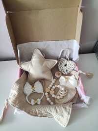 Pudełko Baby box baby shower narodziny chrzest prezent dla noworodka