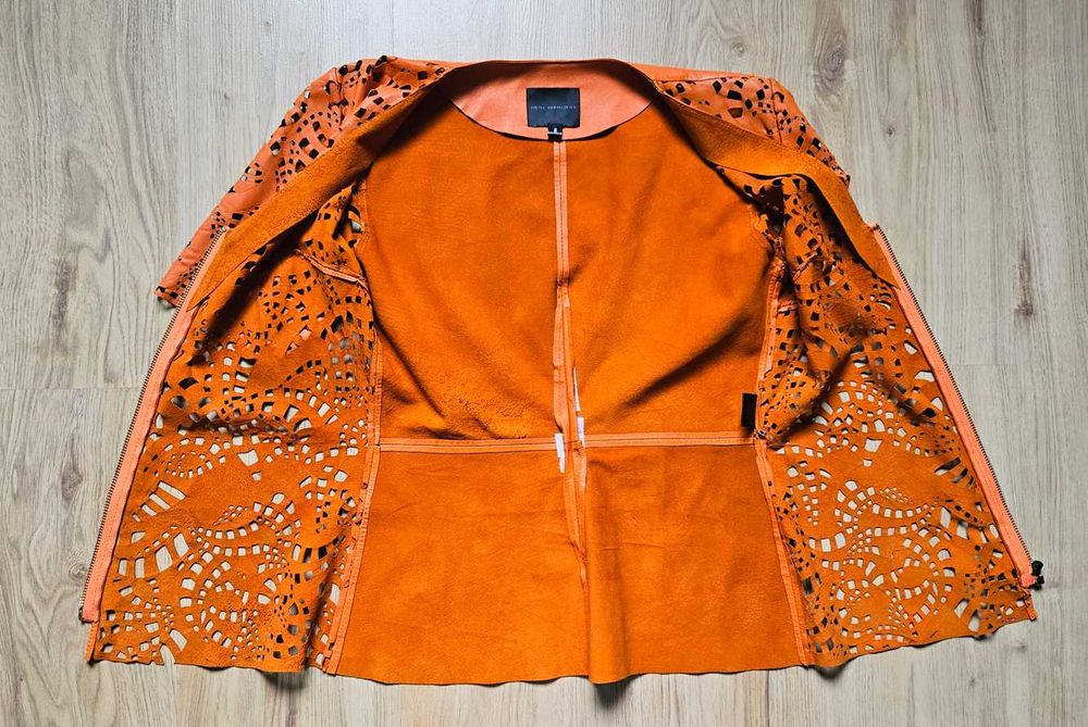 Bluzka skórzana top skórzany skóra naturalna Hotel Particulier