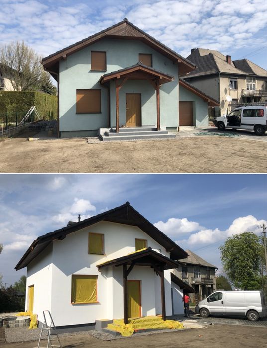 Malowanie dachów, malowanie elewacji, malowanie natryskowe, gwarancja!