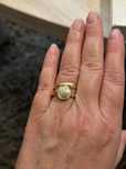 Sygnet diamenty 585