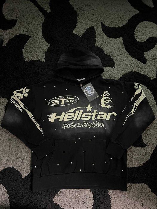 Худи HellStar ХэллСтар кофта Дабл, dril, drip