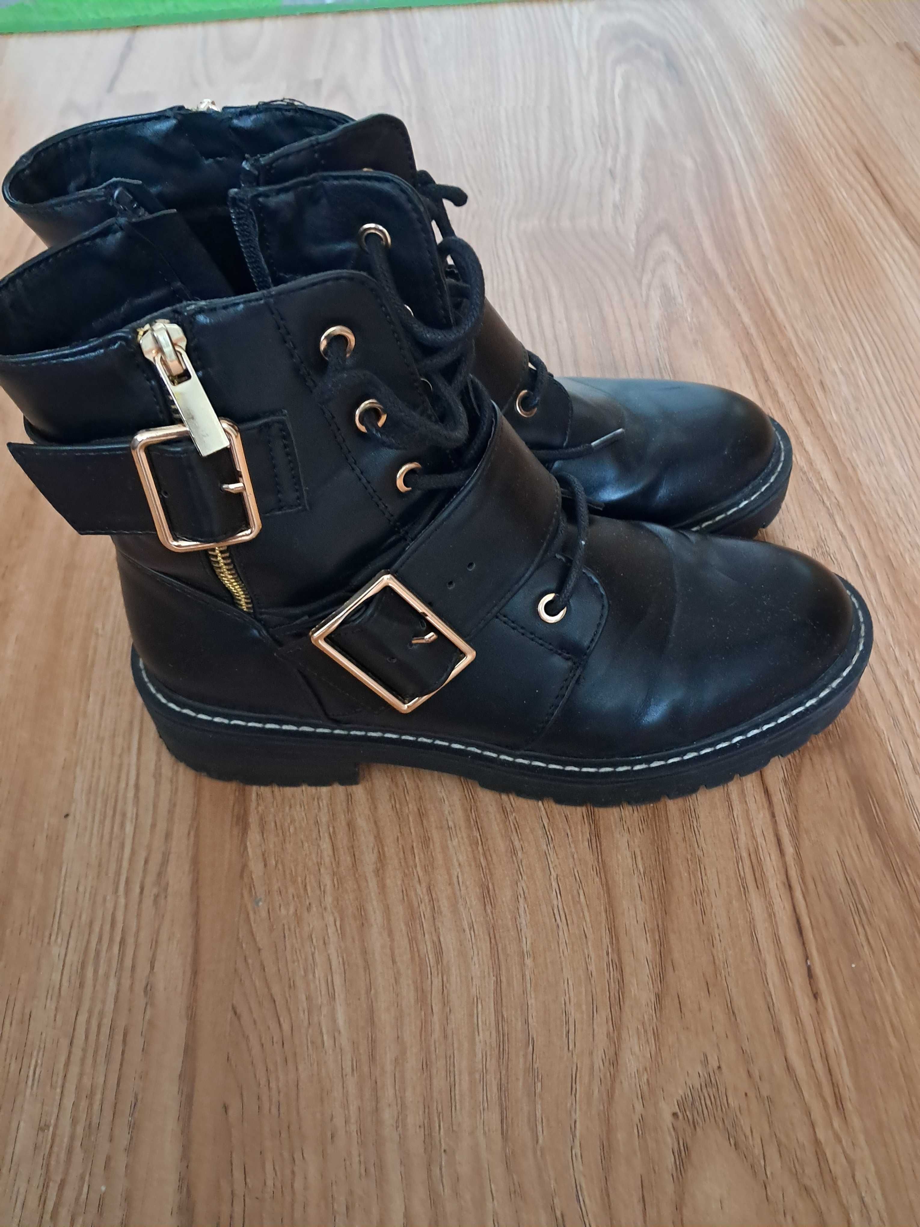 Botki New Look Czarne