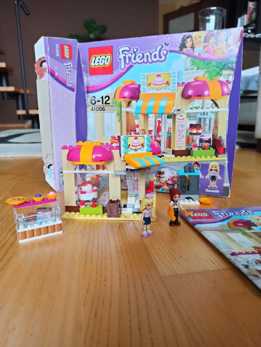 LEGO Friends cukiernia 41006, pudełko, instrukcja