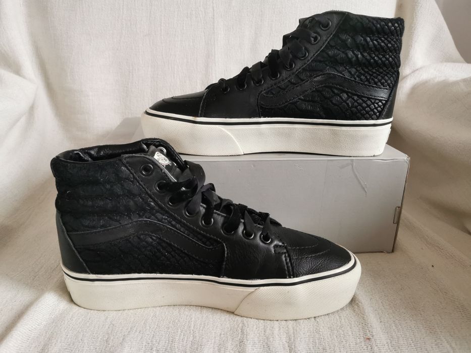 Vans Oldskool Sk8 Hi platform 2.0 trampki tenisówki 38