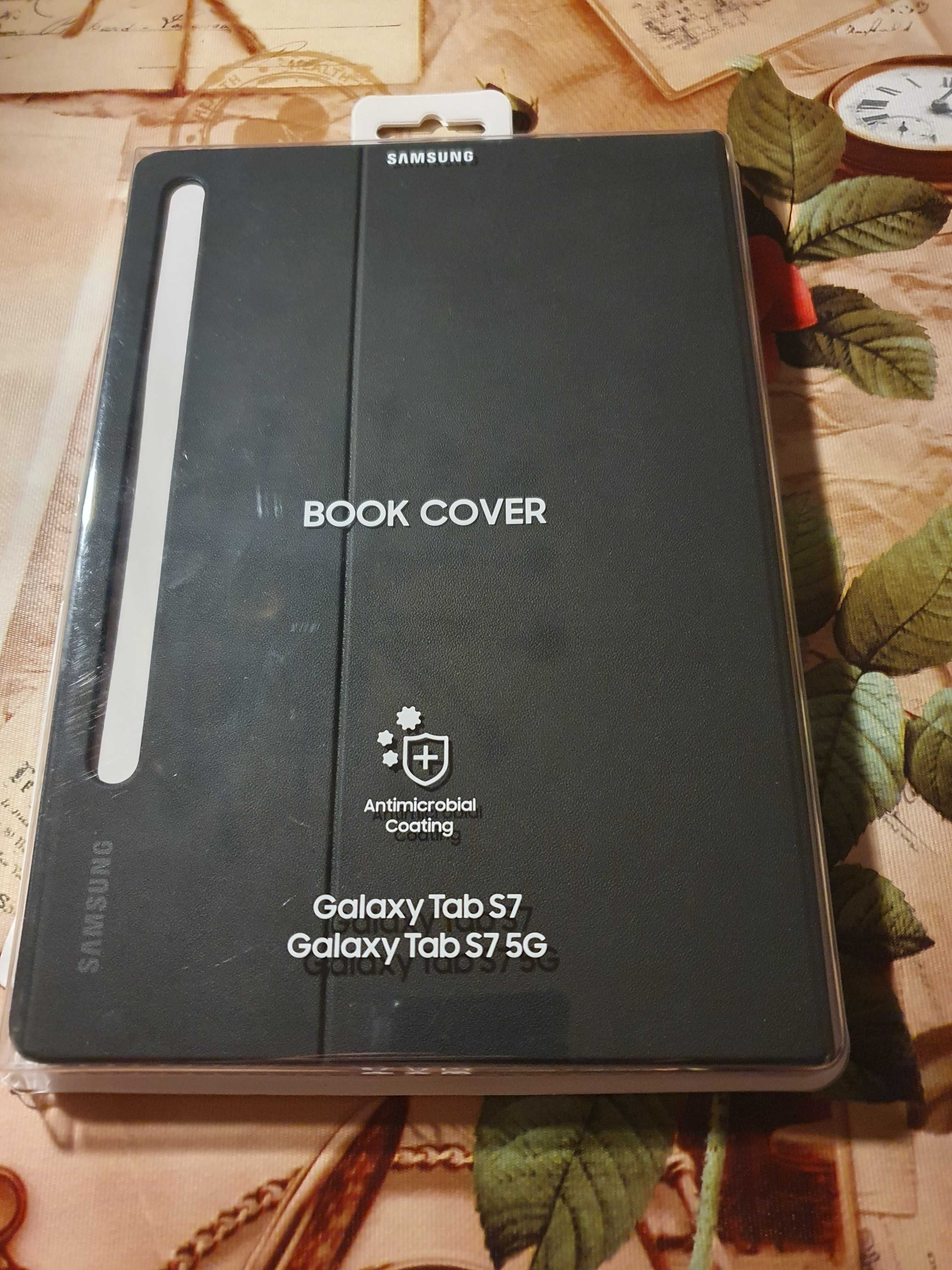 Capa Samsung Book Cover Galaxy Tablet S7 - Magnética - Preta - NOVA